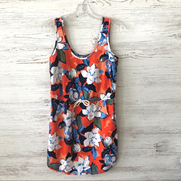 GAP Factory Tropical Floral Linen Dress - Picture 6 of 8